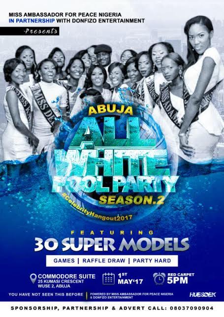 Abuja All White Pool Party 2
