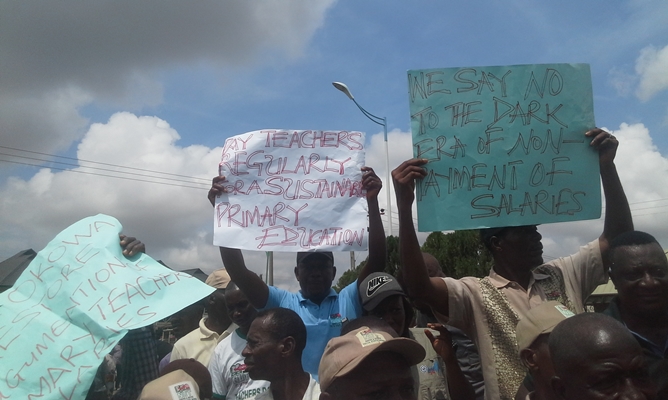 NUT Protest in Delta State