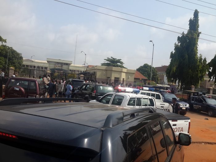 Delta State House Of Assembly Workers Protest
