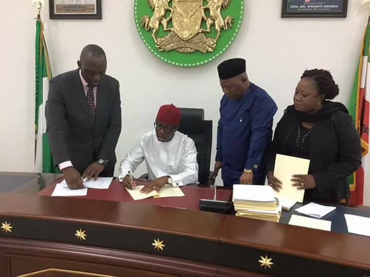 See the Six Bills Approved By Governor Okowa
