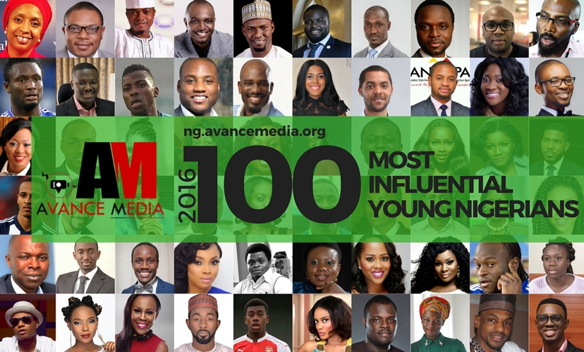 100 Most Influential Young Nigerians in 2016  by Avance Media