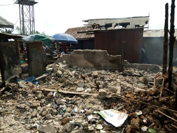 Delta Speaker Commiserates with Victims of Amukpe Market Fire Disaster