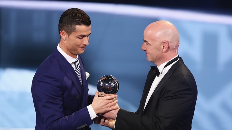 FIFA Crowns Cristiano Ronaldo The Best Men’s Player 2016