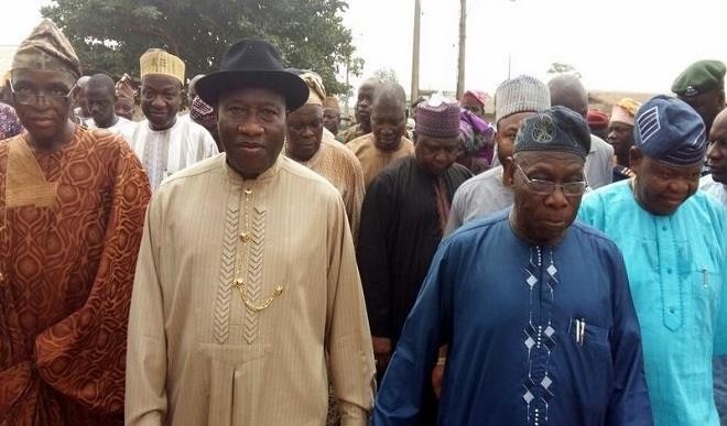 Obasanjo and Jonathan