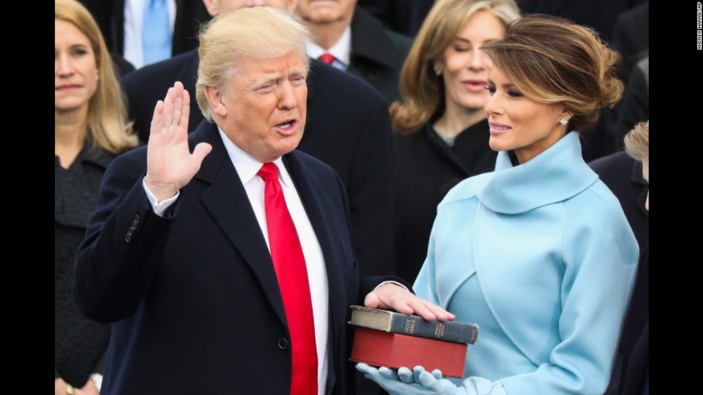 President Trump Takes Oath of Office