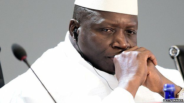 former president of Gambia Yahya Jammeh