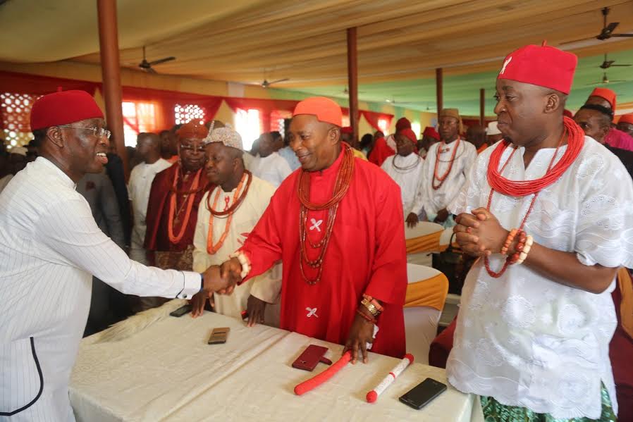 Okowa at Isoko Town Hall Meeting