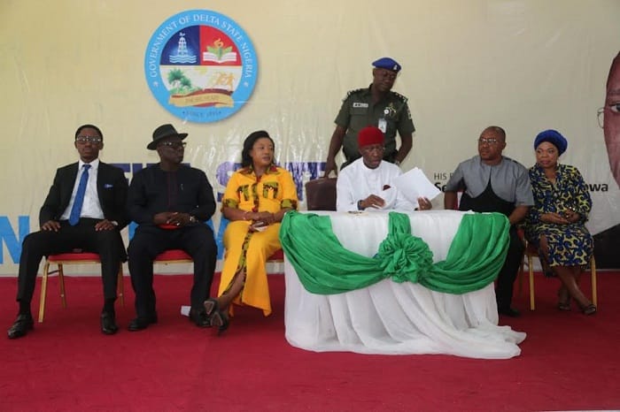 Okowa Speaks on Delta Pensions
