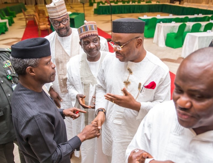 Osinbajo and Nigeria Governors