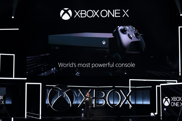 Xbox One X by Microsoft