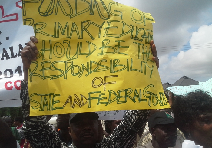 NUT Protest in Delta State (1)