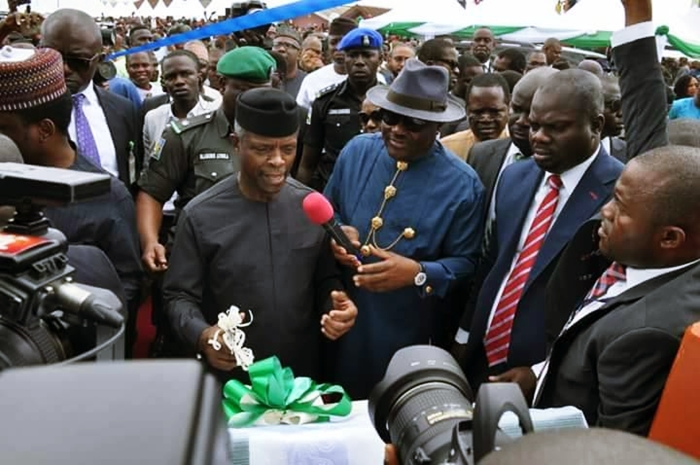 Osinbajo Commissions Road in River State