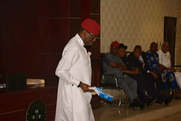 Okowa Presents Delta State 2018 Budget at DTHA