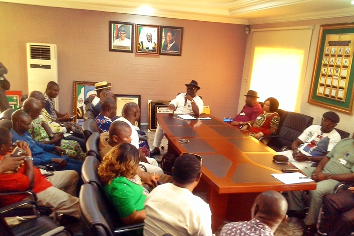 Urhobo Youth Council Meeting With Sheriff