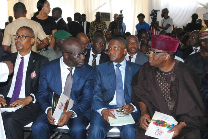Dangote and Obaseki at Alaghodaro Investment Summit