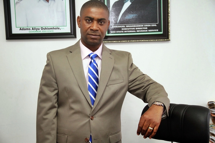 Edo State Commissioner for Wealth Creation, Cooperatives and Employment, Emmanuel Usoh