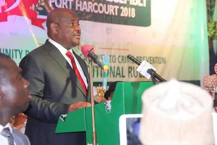 Governor Addressing the National Council of Traditional Rulers of Nigeria in Rivers State