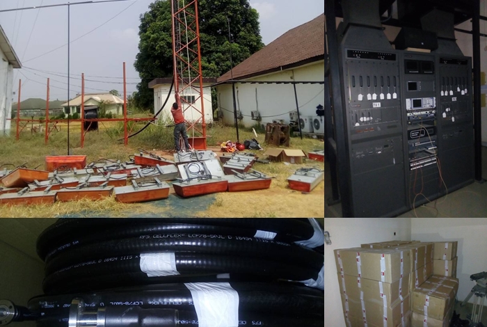 Installation of Broadcast and Transmitting Equipment at DBS Asaba
