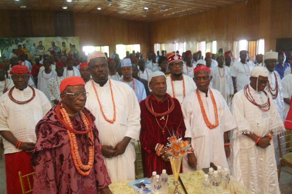 Cross Section of Delta North Royal Fathers and Chiefs at the Event