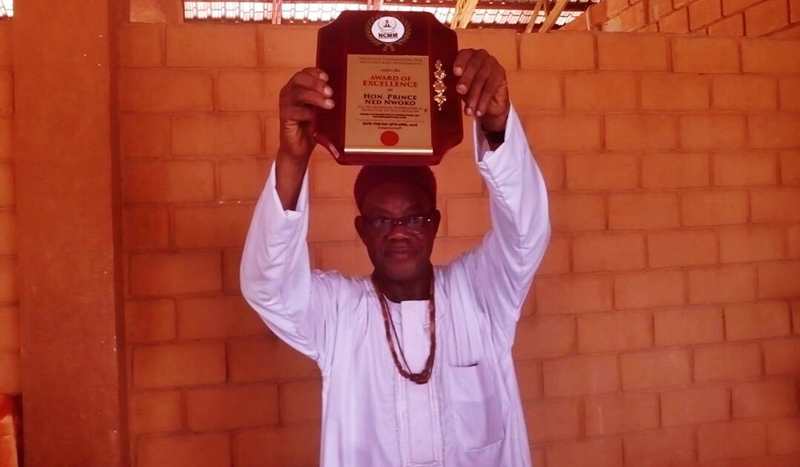 Ned Nwoko Award from National Museum Asaba