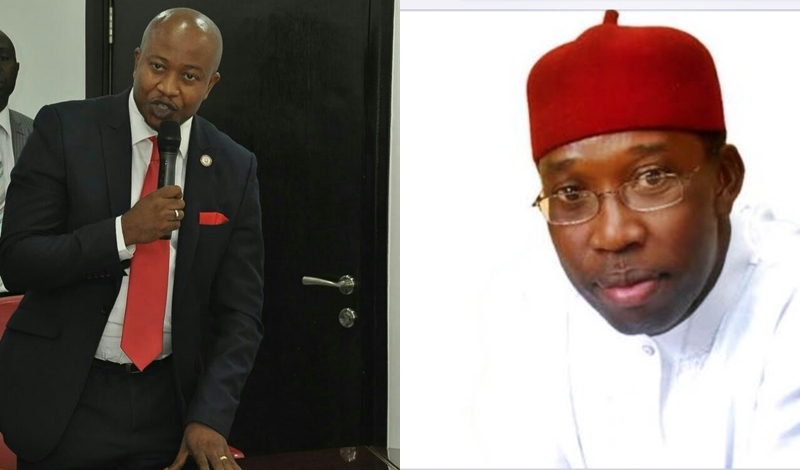 Pics Insert: L-R, Dr Michael Nwoko and Governor Ifeanyi Okowa