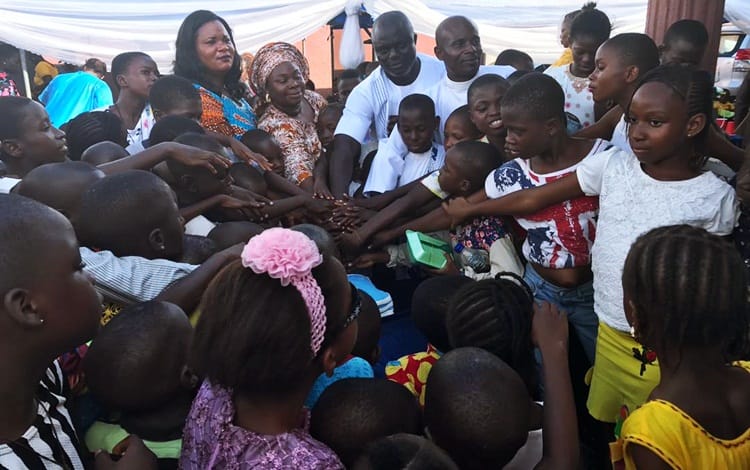 Mrs Joy Mariere Celebrates Children's Day with Children of Ughelli North One Constituency