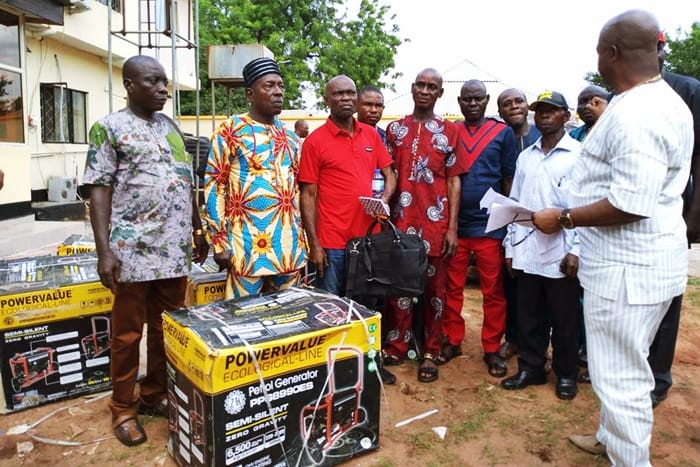 Senator Nwaoboshi Generator to PDP Secretaries in Delta North