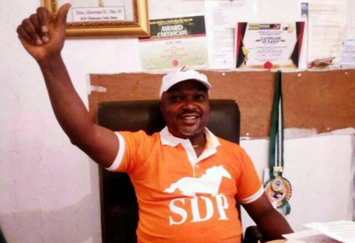Hon. Oke Idawene, Delta State Chairman, Social Democratic Party, SDP