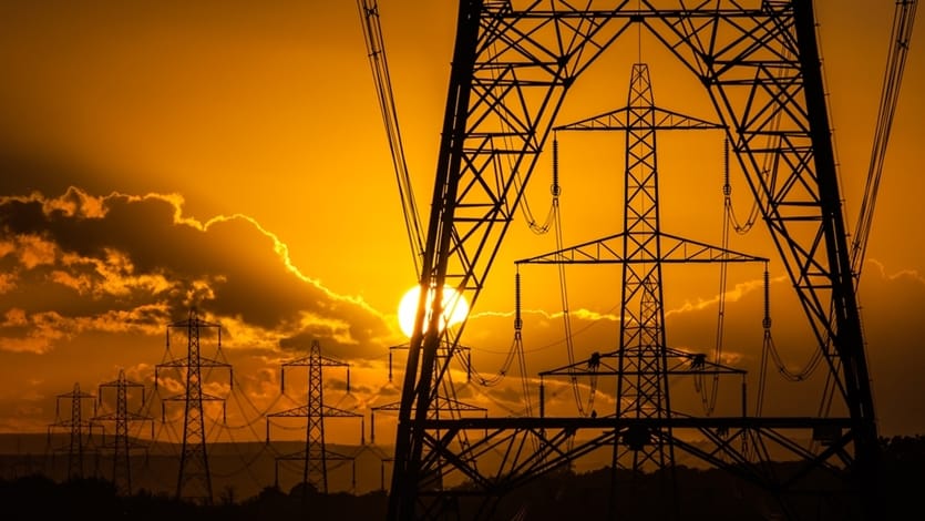 Electricity High Tension Transmission Line