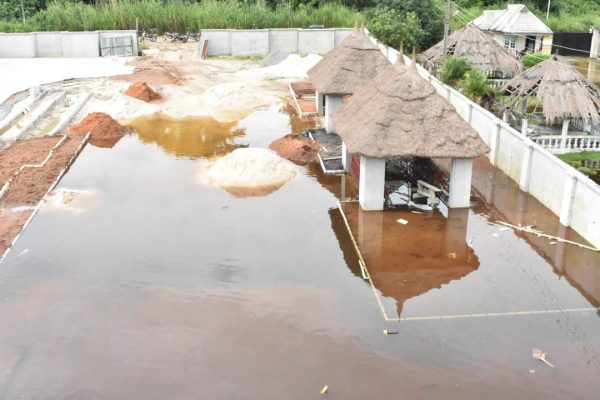 Flood Water Submerges Delta Deputy Speaker Community