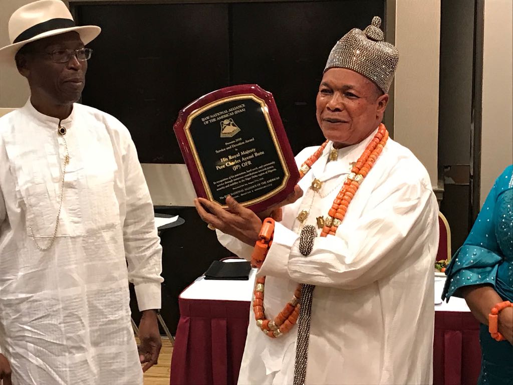 King Ayemi-Botu Bags 2018 INAA Award