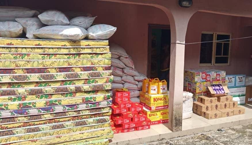 Relief Materials Donated by Nigeria Agip Oil Company
