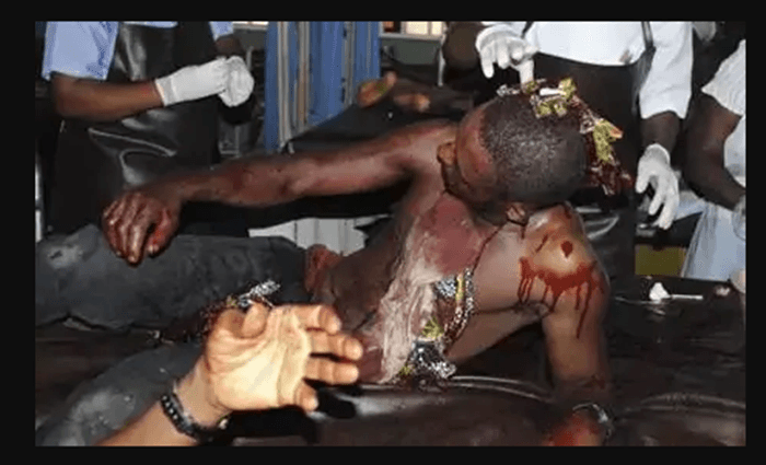 Mobbed Gay in Nigeria