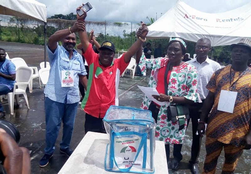 Hon. Peter Okagbare Uviejitobor Picks PDP Udu Constituency Ticket