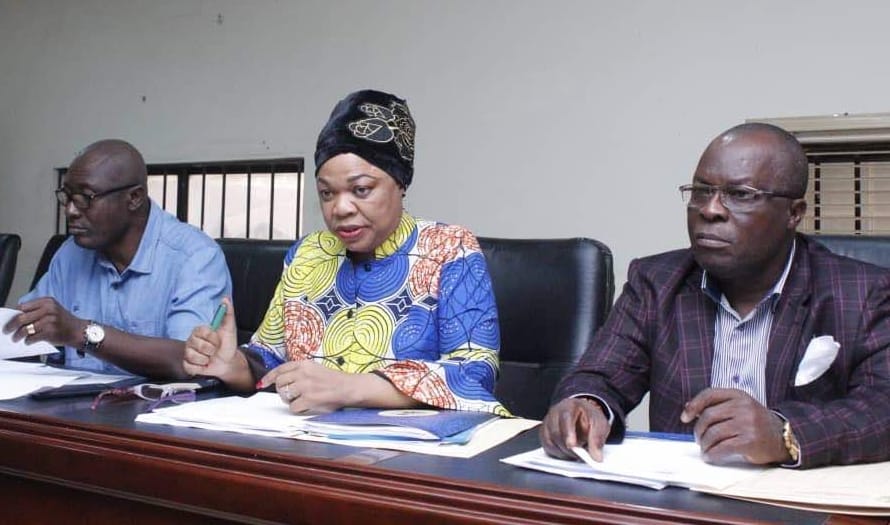 Hon Angela Nwaka (m) Chairman, Delta State House Assembly Committee on Education