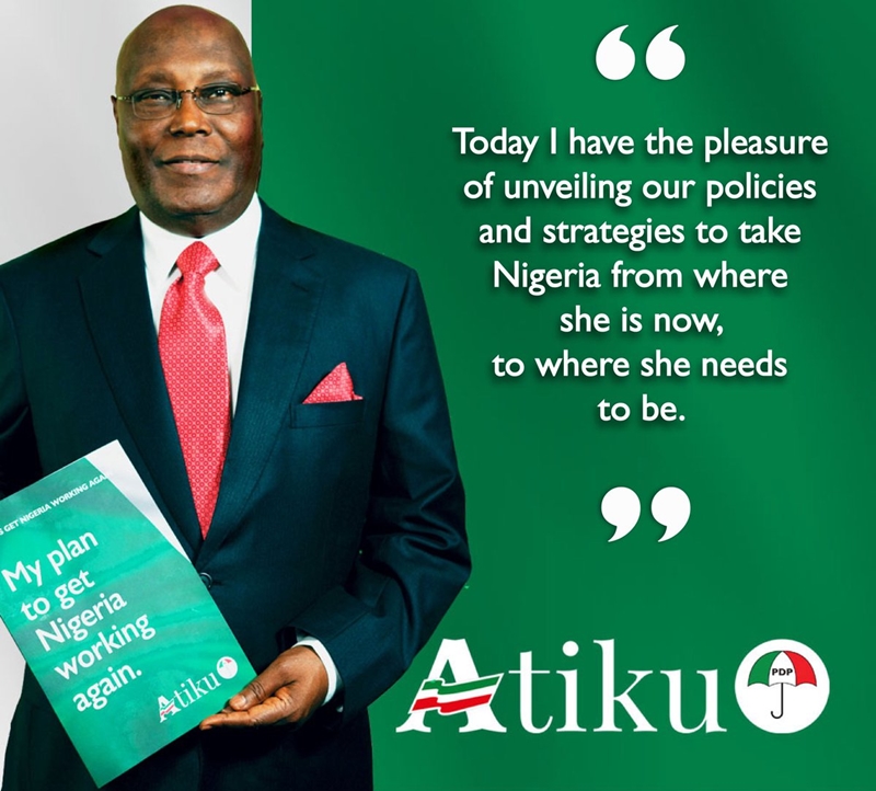 TheAtikuPlan, Lets Get Nigeria Working Again