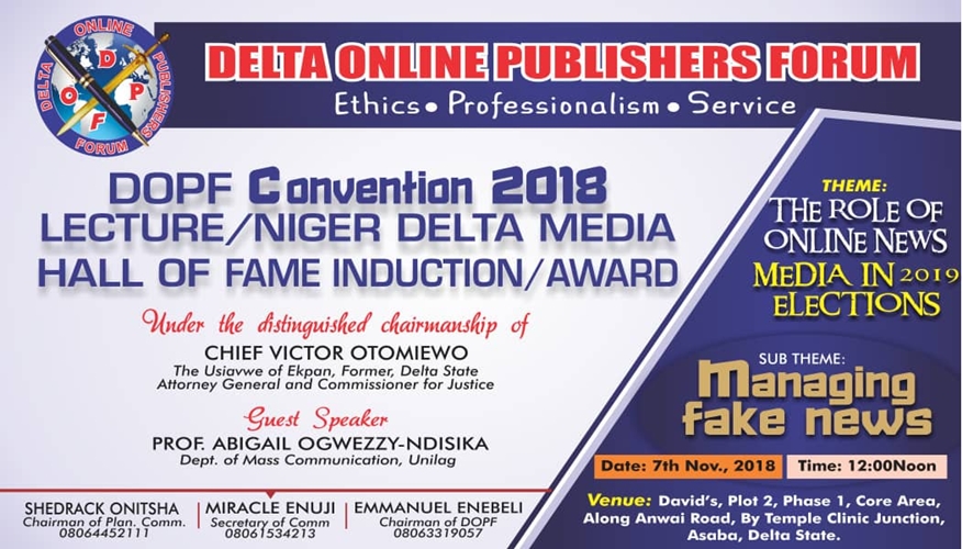 Delta Online Publishers Forum 2018 Convention