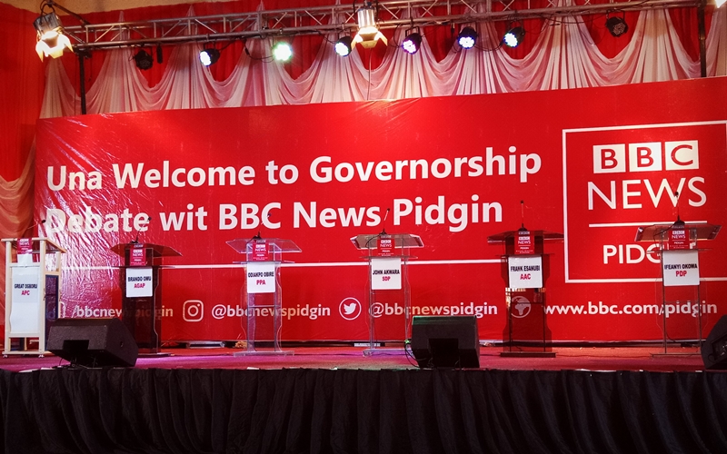 BBC News Pidgin Governorship Debate