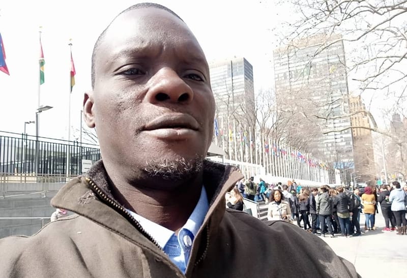 Comrade Sheriff Mulade at 63rd UN CSW Conference in New York