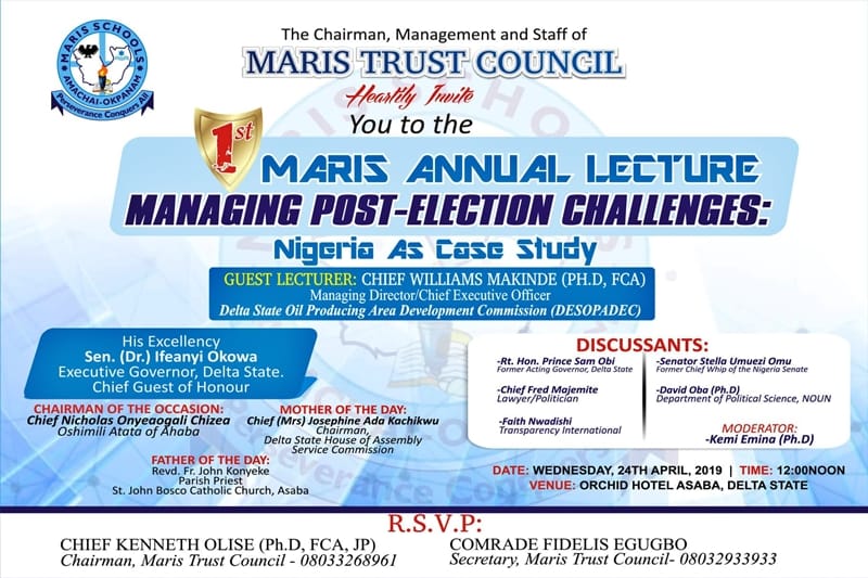 Maris Annual Lecture