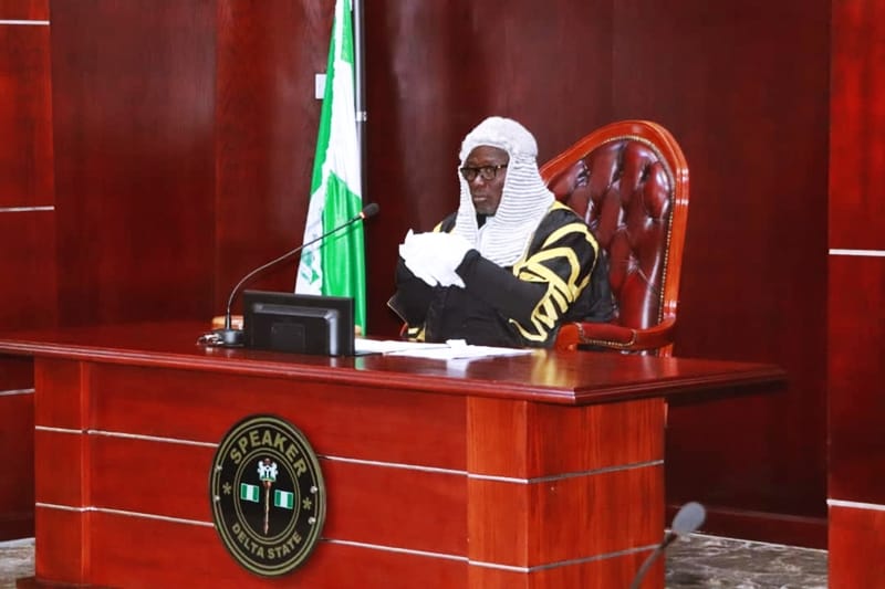 Speaker, Delta State Seventh Assembly, Rt. Hon. Sheriff Oborevwori