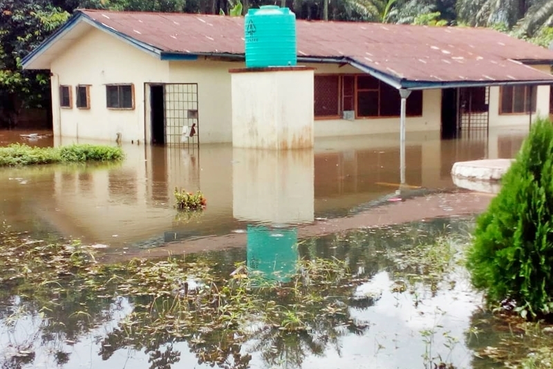 One of the Flooded Houses in Igbodo