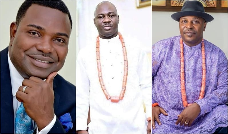 Insert Pictures: Lawmakers Representing Ika North East, Hon Anthony Elekeokwuri, Warri South-West, Hon Emomotimi Guwor and Ndokwa West, Hon Charles Emetulu