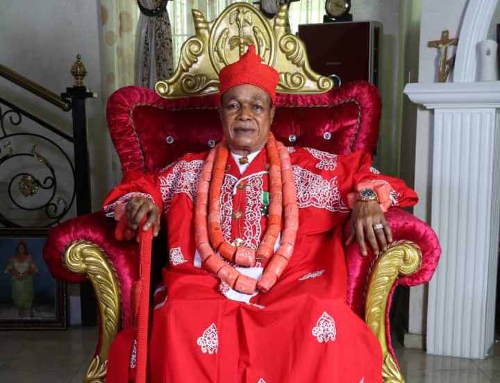 King Charles Ayemi-Botu (JP) OFR, Paramount Ruler of Seimbiri Kingdom in Burutu local government area of Delta State.