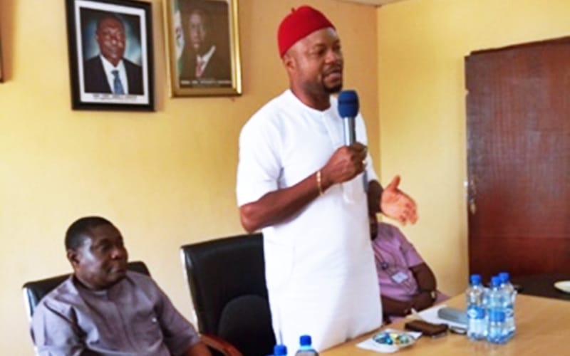 Hon. Engr. Emeka Nwaobi, Chairman, Delta State House of Assembly Committee on Works