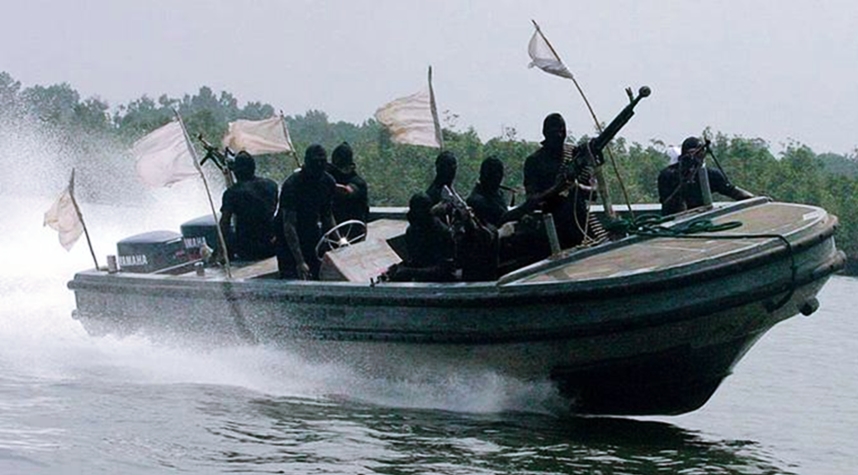 Suspected Pirates in the Niger Delta region of Nigeria