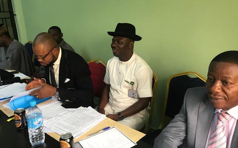 Chairman and Members of Delta State House of Assembly Committee on Works