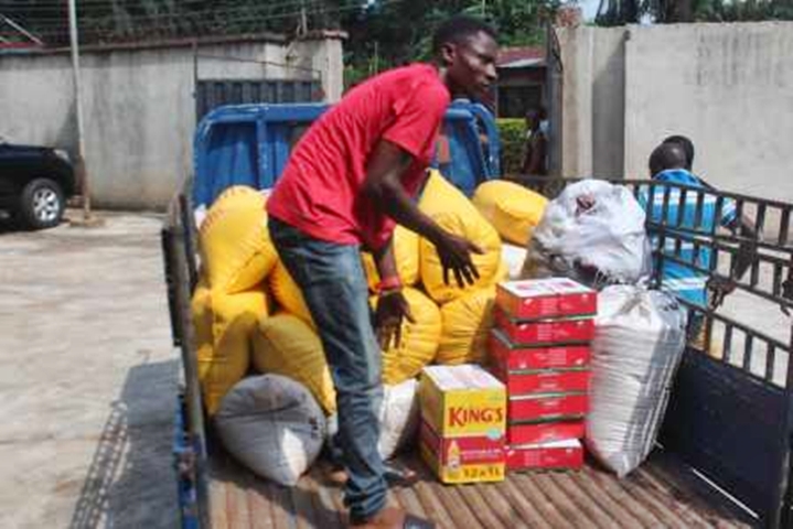Hon Ndudi Elumelu Food Distribution to Aniocha/Oshimili Federal Constituents