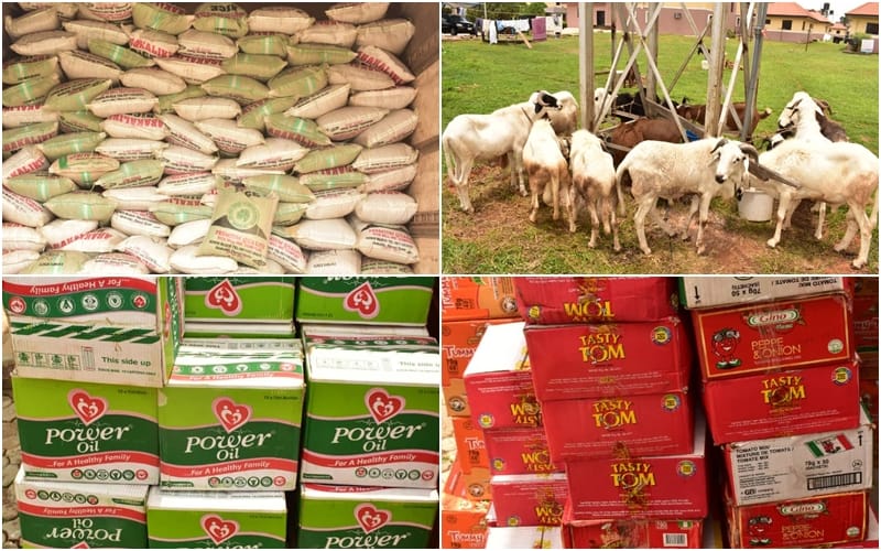 Easter Food Packages Distributed by Rt. Hon. Friday Osanebi to Leaders of Ndokwa East LGA