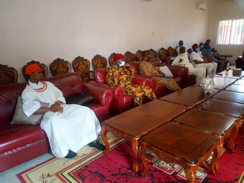 Delta Traditional Rulers at the Meeting